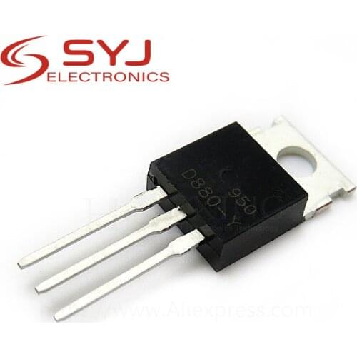 10pcs/lot KSD880Y D880 TO-220 3A 60V new original In Stock