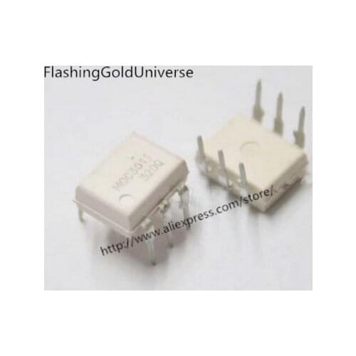 Free shipping 100PCS--500PCS MOC3011 DIP-6 IC New original