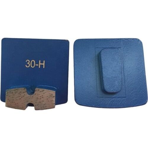 KT27 High Sharpness Long Lifespan Metal Bond Diamond Grinding Shoes Grinding Disc for Concrete Floor and Stone Surface 12PCS