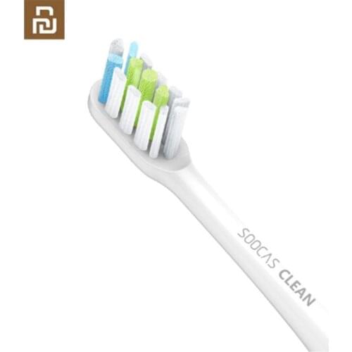 Original 2PCS SOOCAS Replacement Toothbrush Head for SOOCAS / SOOCARE X3 Mi Home APP Control Bluetooth Teethbrush