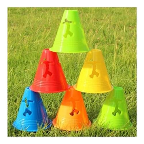 20 Pcs/Lot Wind-Proof Skating Cone Cup for Inline Skate Roller Skates FSK Slalom Trainning Competition