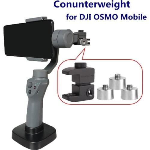Balance Counterweight Clip Accessory for DJI OSMO Mobile 1 2 Handheld Gimbal Stabilizer