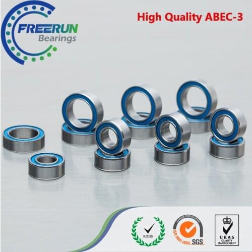 FOR TEAM LOSI(CAR) TEN SCTE 4WD ARR TRUCK ABEC 3 Blue Rubber Rc Bearing Kits