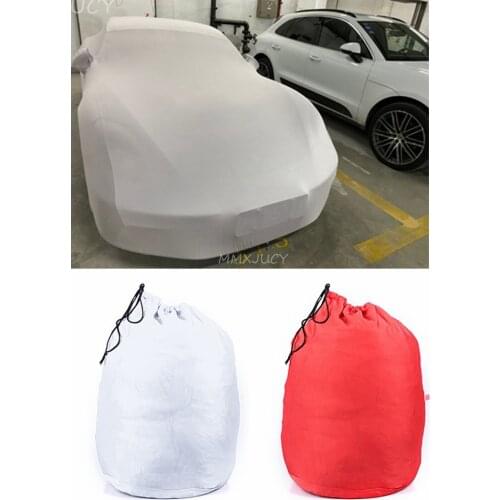 For Porsche Macan Cayenne Panamera 718/911 Indoor Car Covers High Stretch Cotton