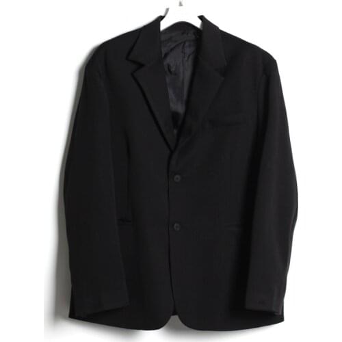 Mens suit coat stage performance fashion mens casual suit collar gorgeous suit coat loose large size coat