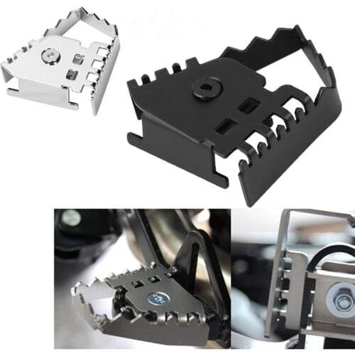 Rear Foot Brake Lever Pedal Enlarge Extension Rear Brake Peg Pad Extender for BMW R1200GS LC F800GS F700GS F650GS R1150GS