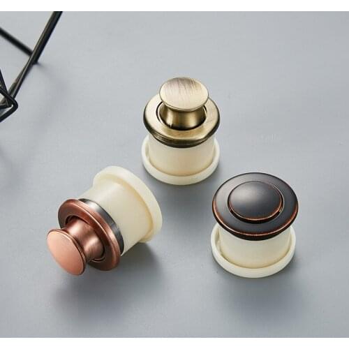 Adjustable Spring Hidden Cabinet Drawer Hardware Green Silver Gold Zinc Alloy Plastic Kitchen Cupboard Pulls Door Closet Handle