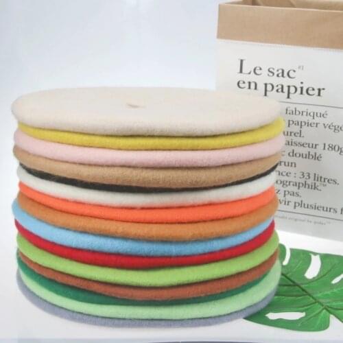 Women Hats Beret Solid Wool Cotton Camel Khaki Autun Winter Hats for Women Mushroom Fashionable 2021 Berets Sombreros De Mujer