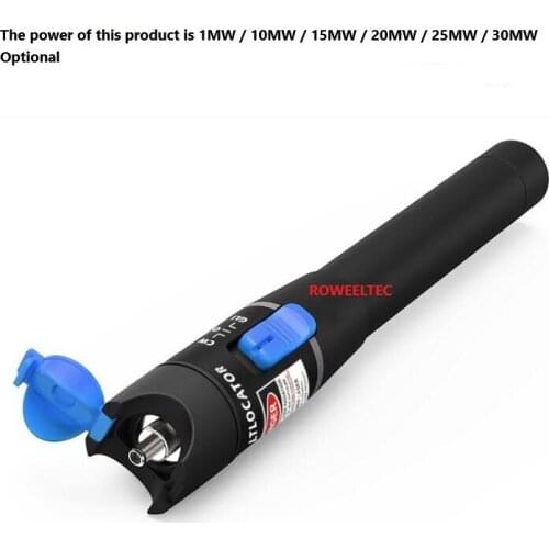 650nm BML-205 10mW 8-10KM Red Light Visual Fault Locator Fiber Optic Cable Tester Meter Pen Type