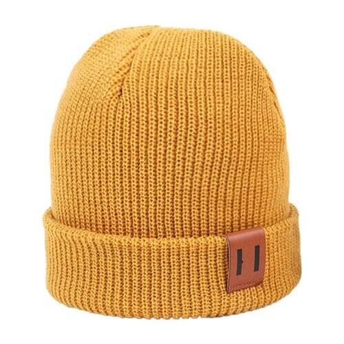 30-50cm Baby Hat for Boy Warm Baby Winter Hat for Kids Beanie Knit Children Hats for Girls Boys Baby Cap 1PC J0457