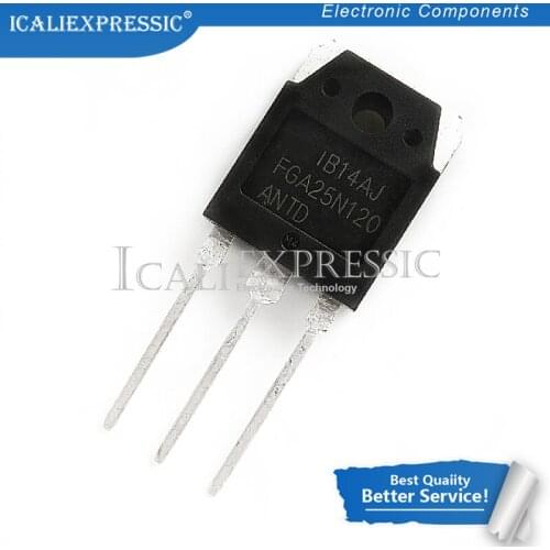 10PCS FGA25N120ANTD FGA25N120 ANTD 25N120 TO-247 In Stock