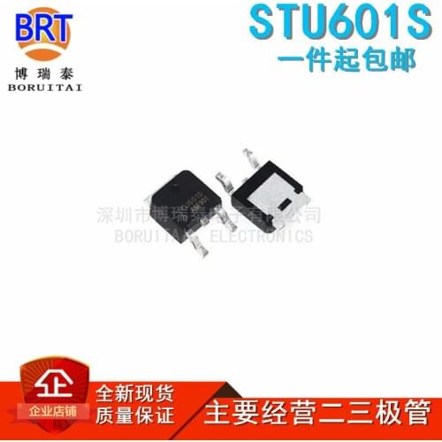10pcs/lot Stu601s to-252 MOS Field Effect Transistor P Channel MOSFETs LCD Power Chip