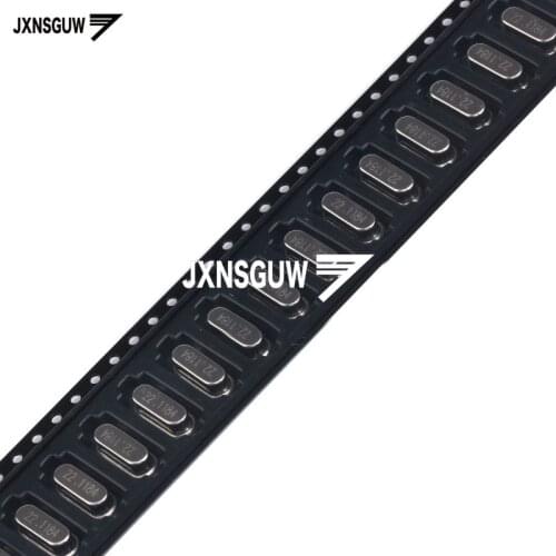 10PCS SMD 49SMD type 22.1184MHz passive crystal oscillator 20PF 20PPM 22.1184M