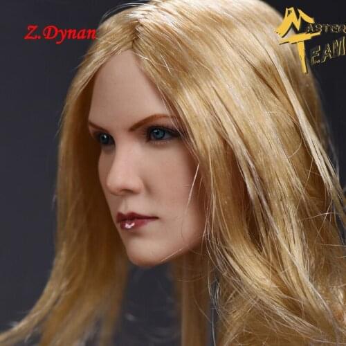 2 styles MT 1:6 scale female head sculp european beauty head for 12 inches acion figures
