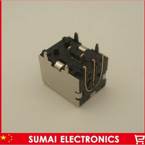 5pcs/lot Gold Pin DC Power Jack for Dell Inspiron 1150 1420 1500 6000 9100 E1 1420 DC Jack