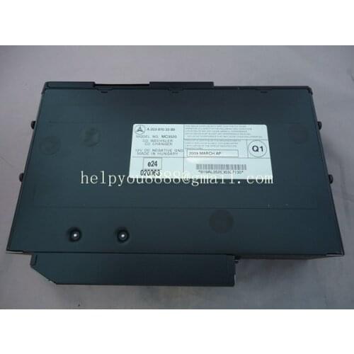 Free EMS/DHL Alpine 6 CD changer A2038703389 Class 1 laser product for Mercedes W220 S430 S500 CD Wechsler MC3520 CD PLAYER