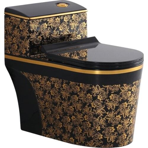 Large diameter 8.0 personalized retro color toilet