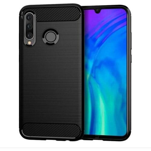 For Honor 20 lite MAR-LX1H Case Carbon fiber Cover Shockproof Phone Case For Huawei Honor 10i 10 i Cover Durable Flex Bumper