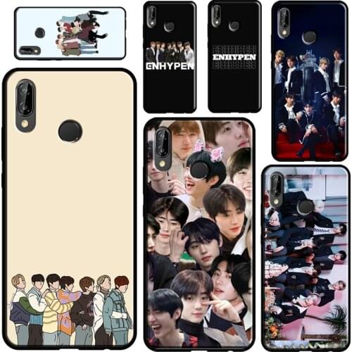 ENHYPEN Kpop Case For Huawei P30 P40 P10 P20 Lite P Smart 2021 Nova 5T Cover For Honor 20 Pro 8X 9X 10i