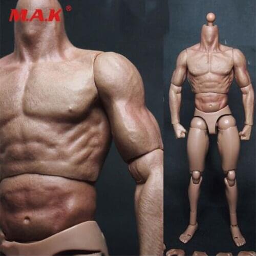 1/6 Scale Male Man Body Figure Military Chest Muscular Body Similar to TTM19 12" Action Figure Toys
