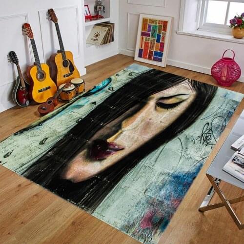 Graffiti Rug For Living Room, Fan , Area Rug, Popular Rug, Personalized Gift, themed Rug, Home Decor,Rug, SM144