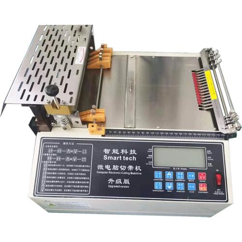 Computer Automatic Cold Cloth Belt Cutting Machine Magic Adhesive Tape Zipper Webbing Machine Elastic Belt Cutting