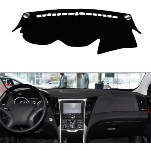 Dashboard Cover Dashmat Dashboard Mat For 10-15 Hyundai Sonata Silverado GMC Yukon Sierra 2007-2013 Dash Boa