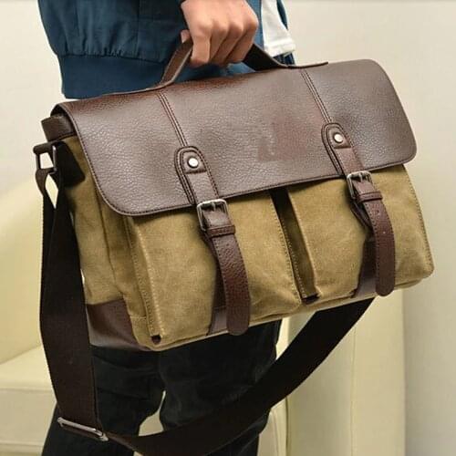 Moore Carden Men's Leather Briefcases