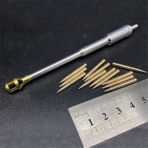 Memorial collection Toy Model Kits Metal retractor barrel + shell model Special For CYT056 1/35 Tiger Tank