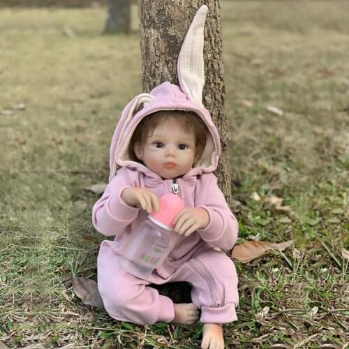 Lifelike Baby Reborn Dolls Girl 20" Bebe Newborn Boneca Renascida Real Soft Touch Cuddly Gifts Preemie Toddler From OtardDolls