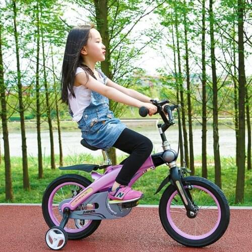 18 inch kids bike children bicycle Ultra light magnesium alloy disc brake training wheels child bikes boys and girls bicycles