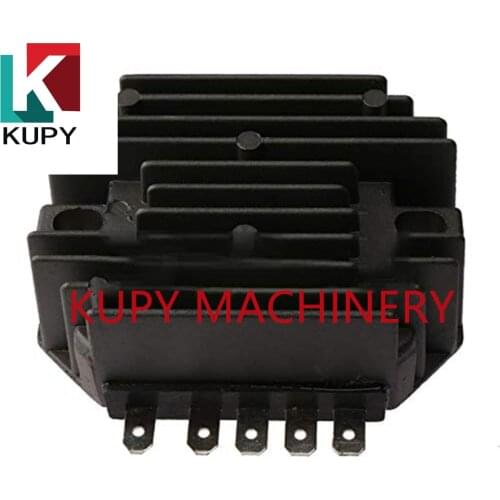 12V Voltage Regulator 129150-77710 for Yanmar 3TNE74 John Deere Utility Tractor JD670 JD770 JD870