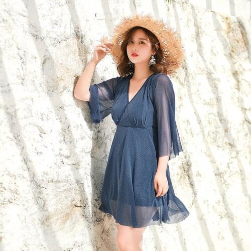 Sexy Women High Quality Plus Size To 9XL One -piece Print Swimsuit Hot Spring Bathing Suit Lady Beach Wear