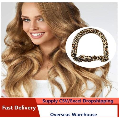 Sleeping Hair Rollers Flexible Curling Rods Magic Wave Hair Curler No Heat Spiral Pear Flower Curling Iron Modeling Accessories