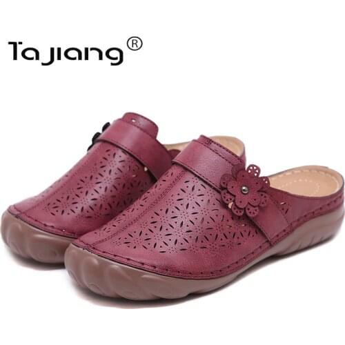 Ta Jiang New European and American slippers female car line non-slip bow, lightweight thick-soled closed-toe shoe sandals T329-3