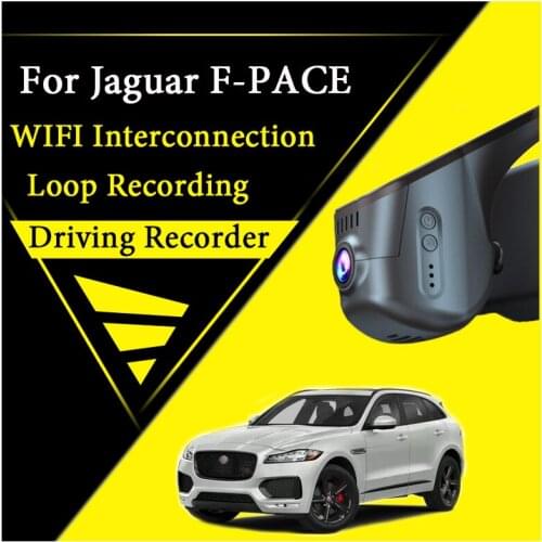 For Jaguar F-PACE 2016~2020 Car Road Record Dash Camera Driving Video Recorder WiFi DVR