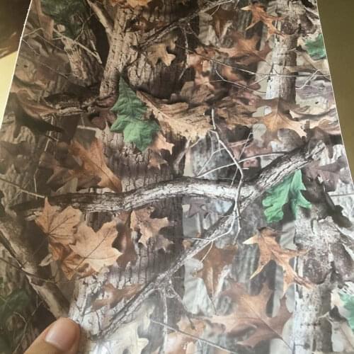 Realtree Mossy OAK CAMO Vinyl Film For Car wrap covering FOIL with air bubble free Truck / boat MOTOR stickers 1.52x30m/Roll
