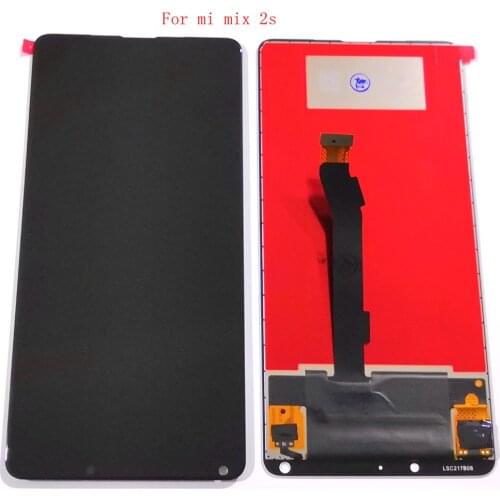 For Xiaomi mi Mix2S mix 2S Lcd Screen Display WIth Touch Glass DIgitizer WIth Frame Assembly Replace Full set M1803D5XA