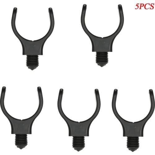 5pcs Carp Fishing Tool Rod Holder Tackle Gripper Rest Screw Thread M3/8 Rod Holder Pesca Fishing Tackle