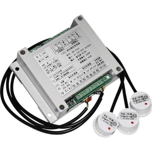 Automatic Water Level Controller Water Tank Automatic Filling System Water Pump Controller with Three Non Contact Level Sensors