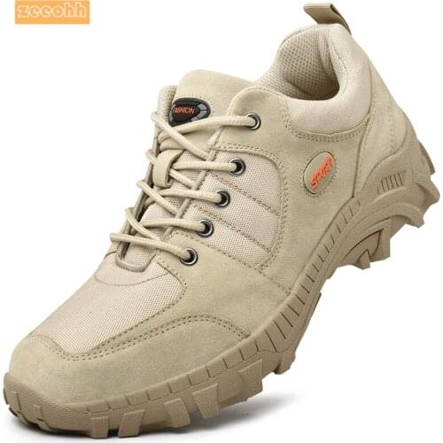 Men Autumn Spring Anti-Skip Desert Military Tactical Boots Male Outdoor Hiking Shoes Men Sneakers For Sports Climbing Shoes