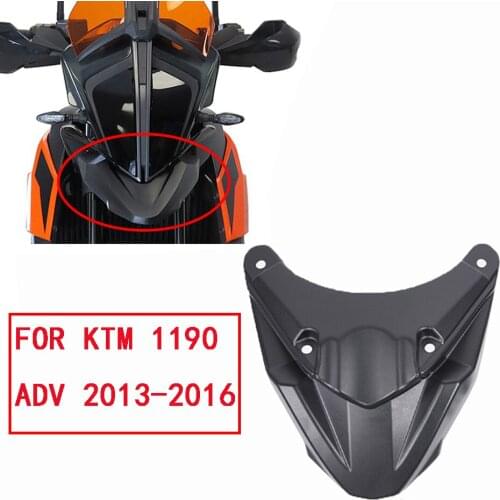 Black For 1190 ADV motorcycle accessories Front Fender Mount Holder Beak Hugger Wheel Cover Fairing Extension NEW