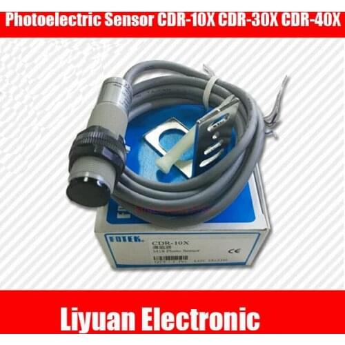 1pcs M18 Cylindrical Photoelectric Sensor CDR-10X CDR-30X CDR-40X Photoelectric Switch 18mm Photo sensor DC12V-24V
