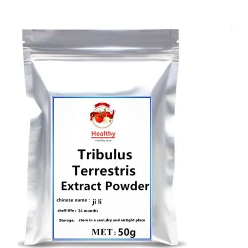 Hot sale TribulusTerrestris powder tribulus terrestris extract oil dried protein Fitness saponin for Tranquilizing liver