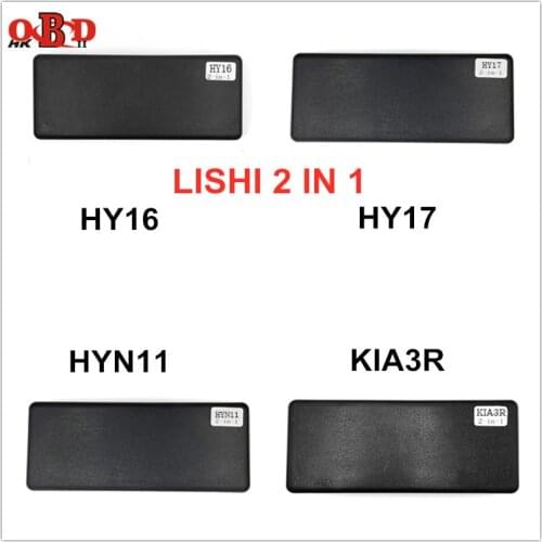 HKOBDII 2 In 1 Genuine LiShi Car/Auto Repair Tool for HY16 HY17 HYN11-IGN KIA3R KY14 LAGUNA3 MIT9/MIT6 Reader HY17