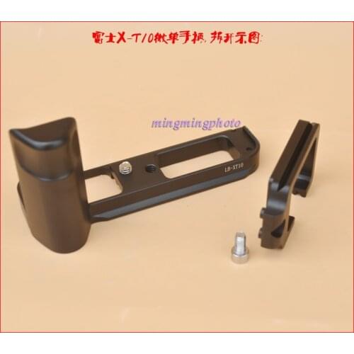 L-shaped Vertical Shoot Quick Release Plate Hand Grip Holder L Bracket Tripod Ballhead Support for Fuji Fujifilm X-T20 XT10