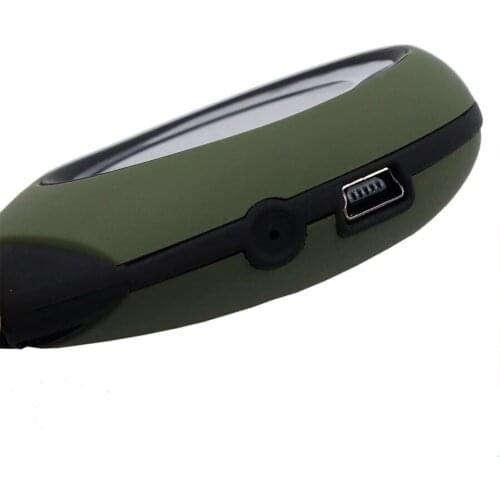 Mini Handheld Keychain Design GPS Trakcer with Electronic Compass for Outdoor Practical Travel Car