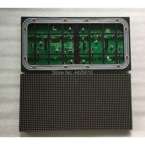 P5 outdoor LED Display module HUB75 interface ASLLED P5 SMD 2727led 320*160mm IP65 Containing wire