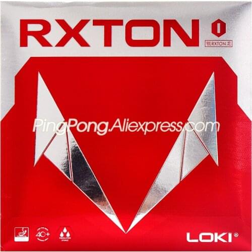 LOKI RXTON 1 Table Tennis Rubber Semi-sticky Fast Attack Original WANG HAO LOKI Ping Pong Sponge
