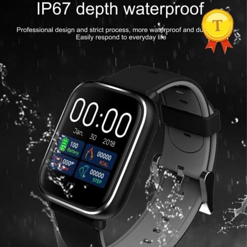 Newest Blood Pressure Smart Watch Heart Rate Sports Watch man woman Swimming Band smart wrist band Waterproof Alarm Clock saat